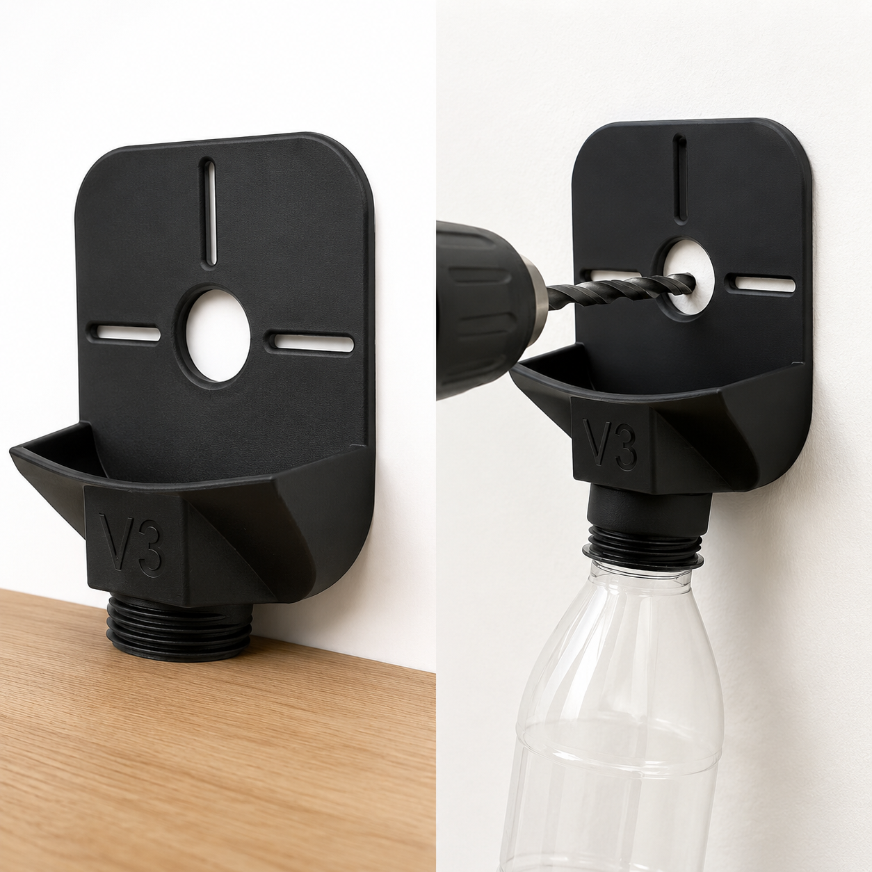 Drill Dust Collector & Guide – Wall Drilling Dust Catcher