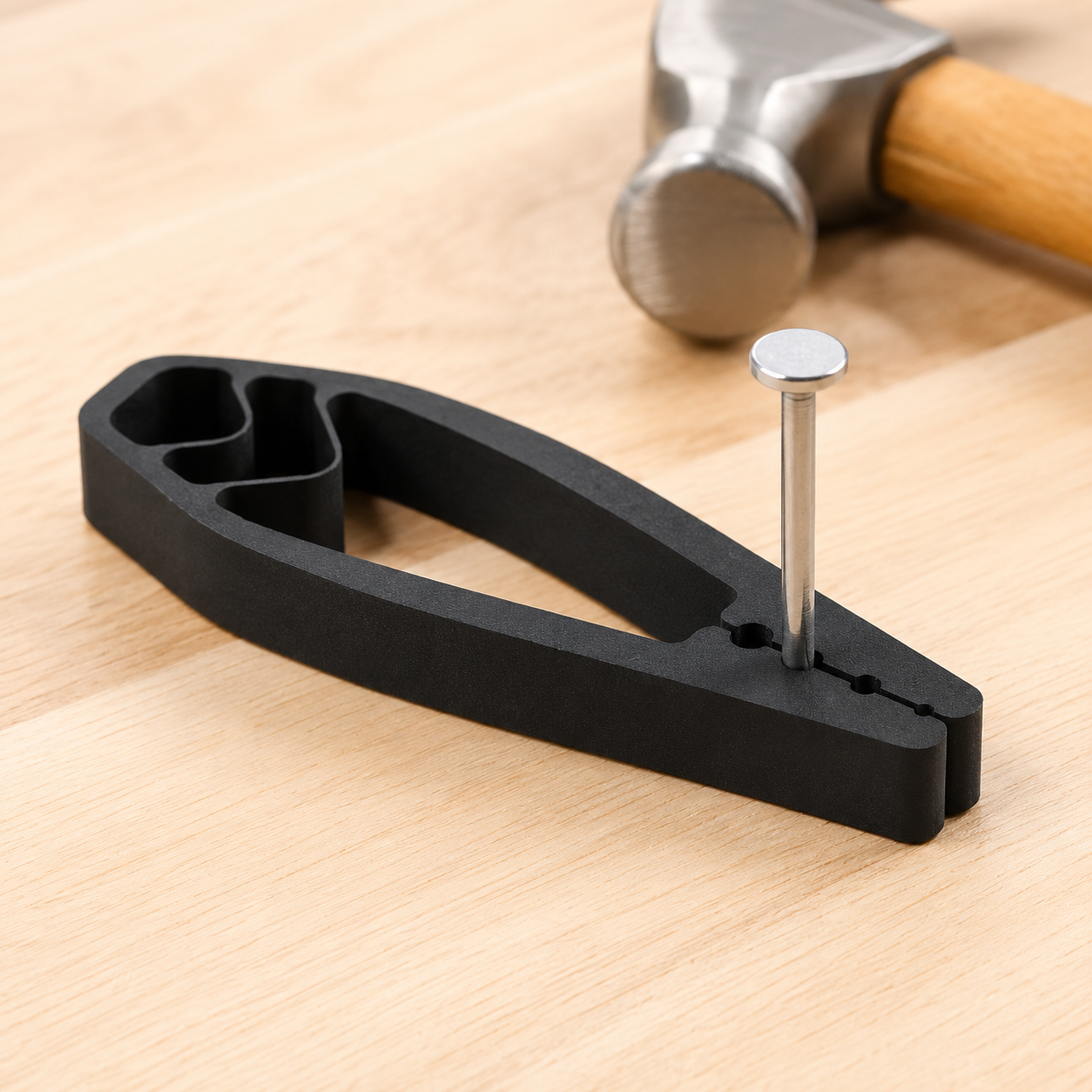 Nail Holder Finger Saver Too